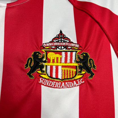 Sunderland. Camiseta local 2005-2006