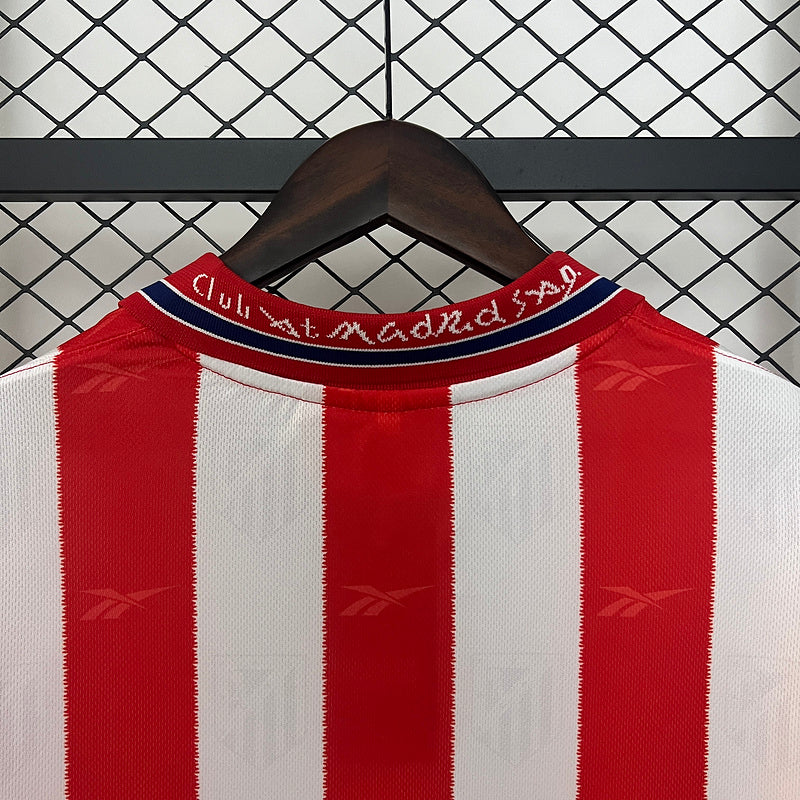 Atlético de Madrid. Camiseta local 1998-1999