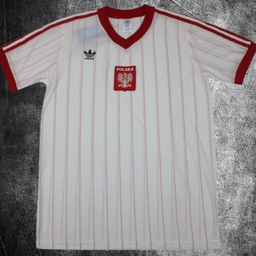 Selección de Polonia. Camiseta local 1982