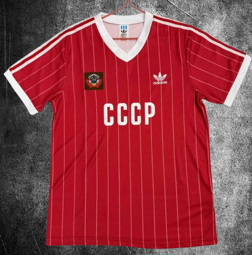 Selección Unión Soviética. Camiseta local 1982-1983