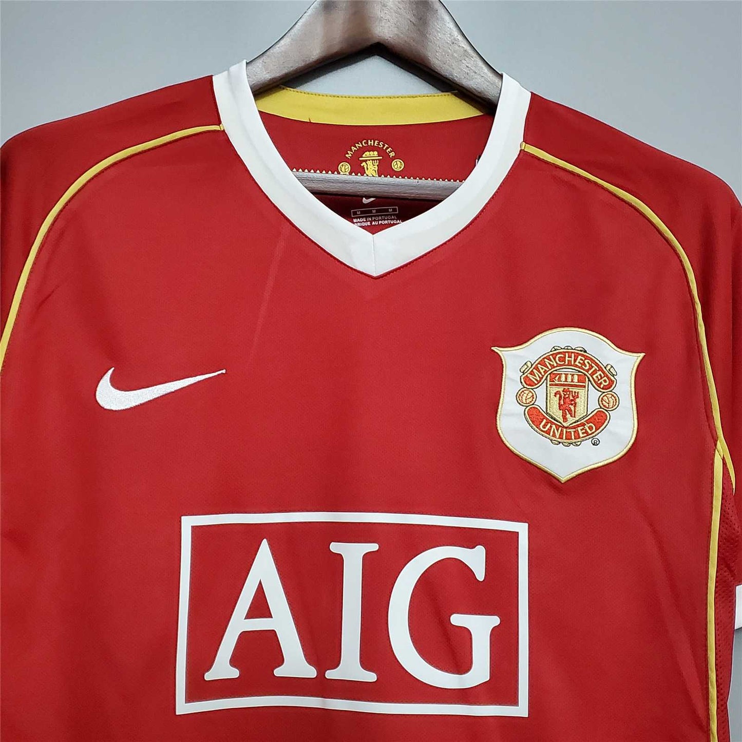 Manchester United. Camiseta local 2006-2007