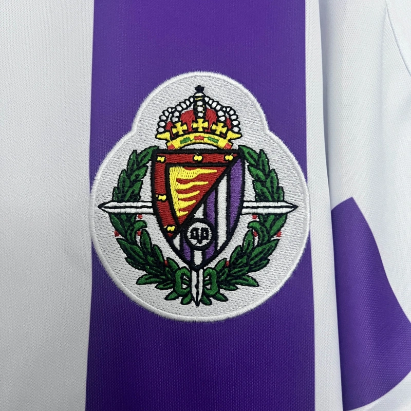Valladolid. Camiseta local 1995-1996