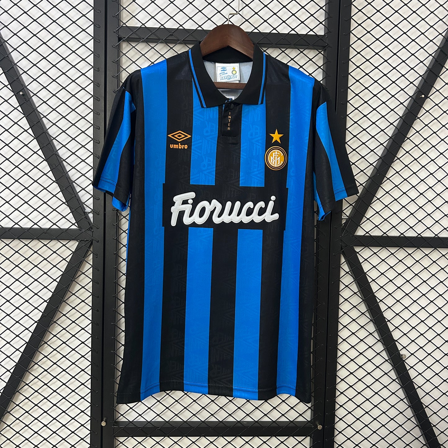 Inter de Milán. Camiseta local 1992-1994