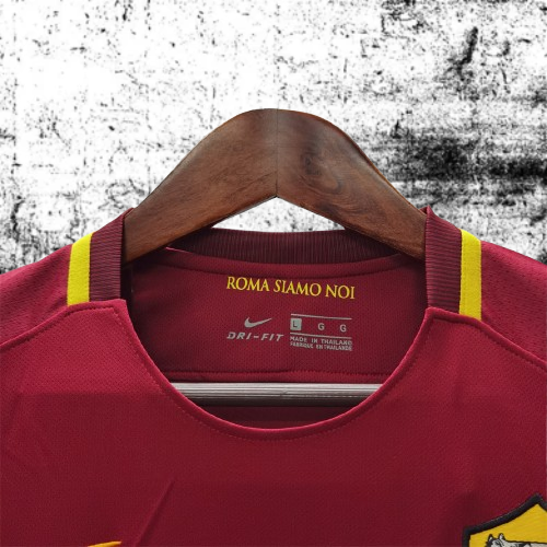 AS Roma. Camiseta local 2017-2018