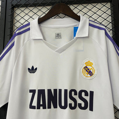 Real Madrid. Camiseta local 1984-1985