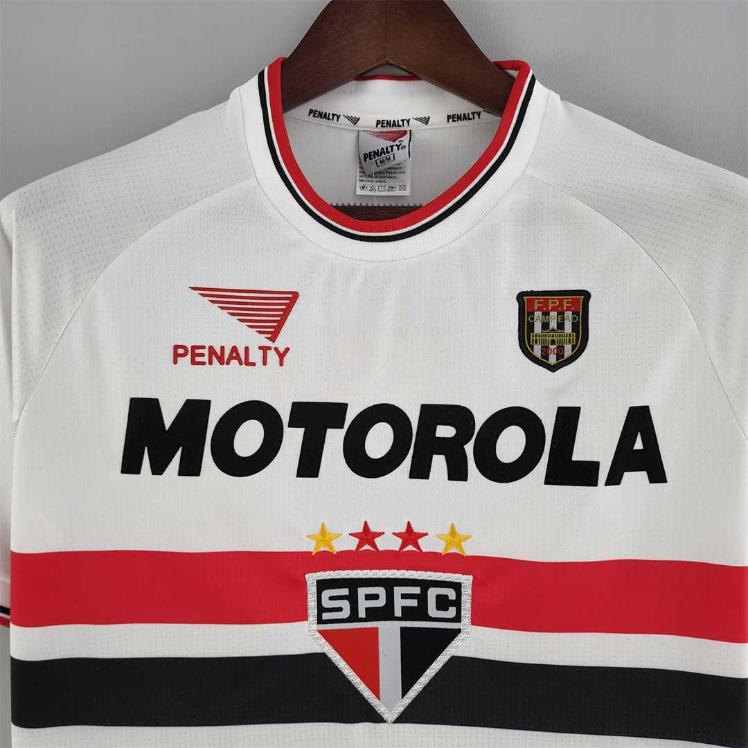 Sao Paulo. Camiseta local 2000