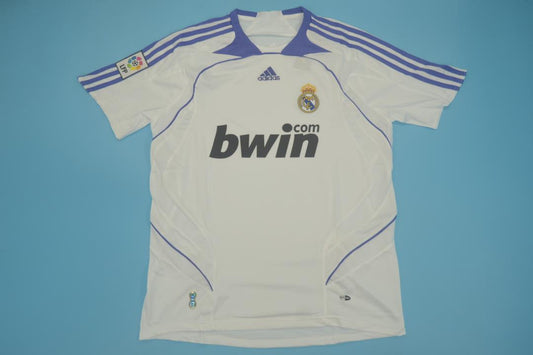 Real Madrid. Camiseta local 2007-2008