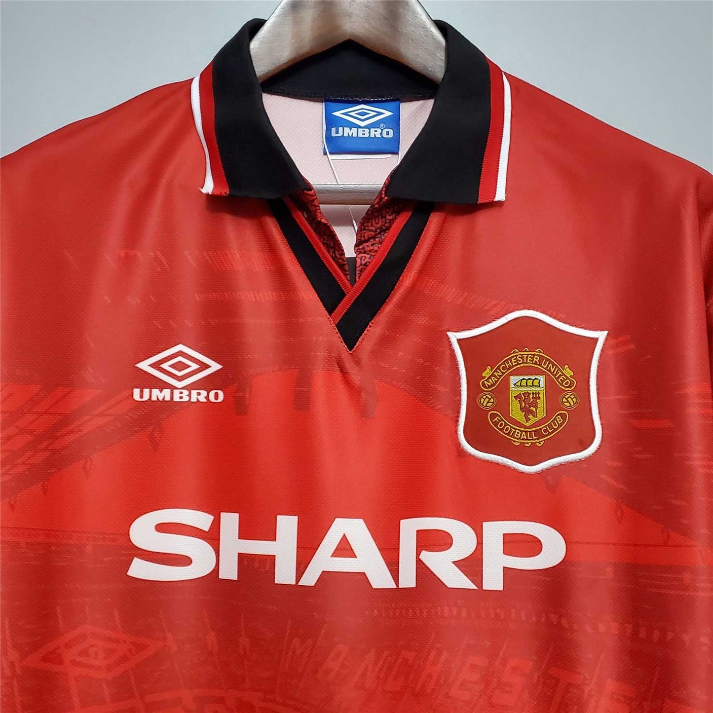 Manchester United. Camiseta local 1994-1996