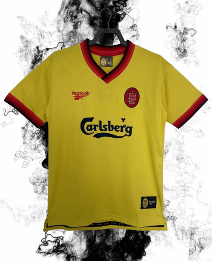 Liverpool. Camiseta visitante 1997-1998