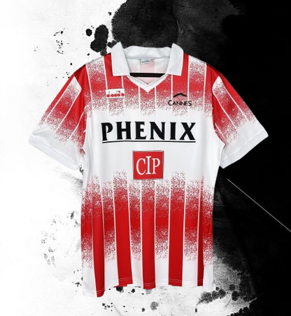 Cannes. Camiseta local 1991-1992