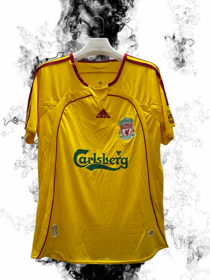 Liverpool. Camiseta visitante 2006-2007
