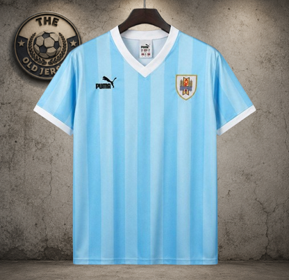 Selección de Uruguay. Camiseta local 1990