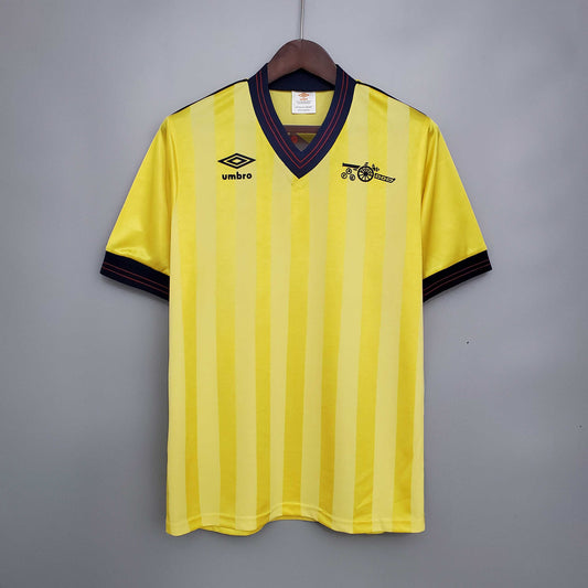 Arsenal. Camiseta visitante 1983-1986