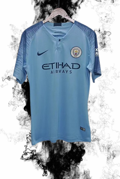 Manchester City. Camiseta local 2018-2019
