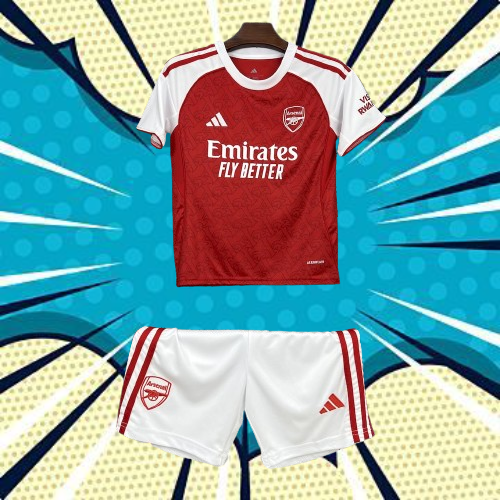 Arsenal. Kit Niño local 2025-2026