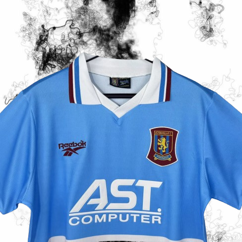 Aston Villa. Camiseta visitante 1997-1998