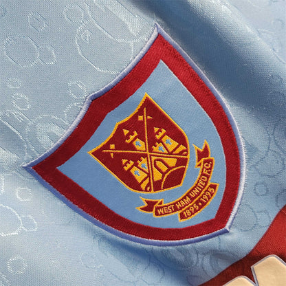 West Ham United. Camiseta visitante 1995-1997