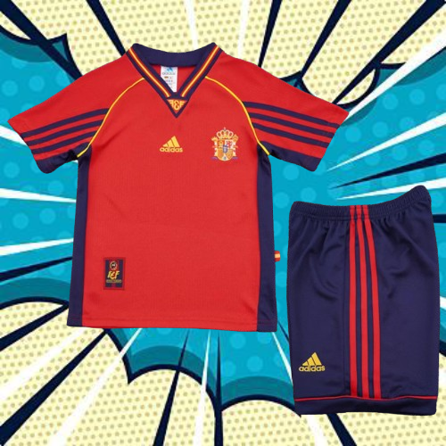 Selección de España. Kit Niño local 1998-1999