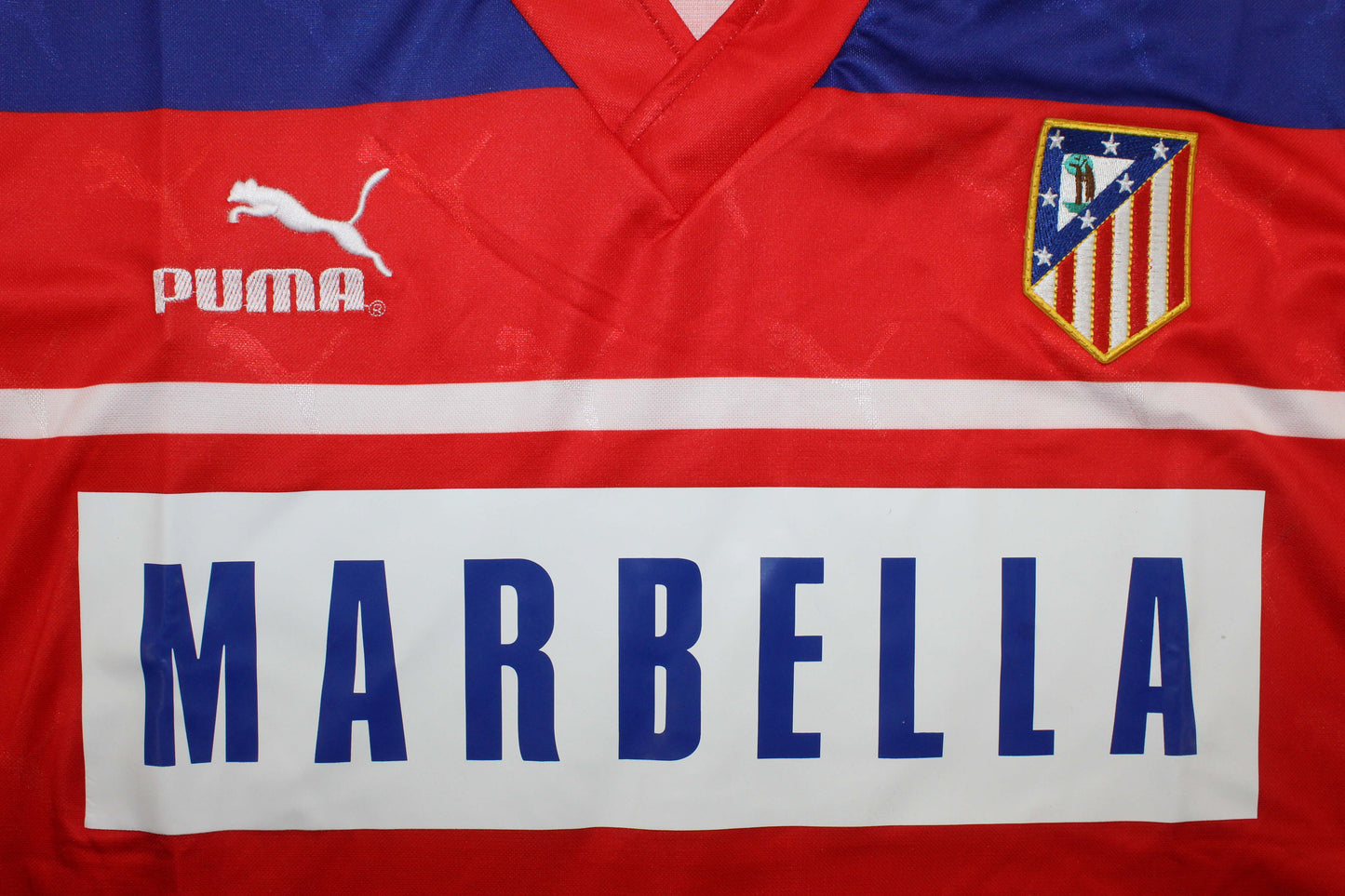 Atlético de Madrid. Camiseta visitante 1990-1993