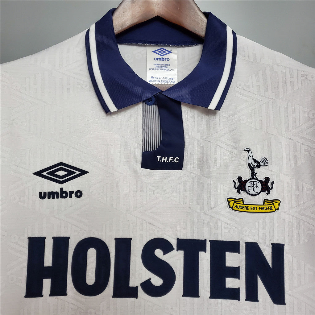 Tottenham. Camiseta local 1991-1993