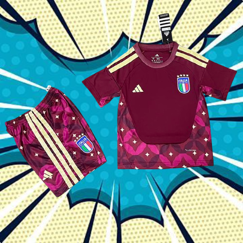 Selección de Italia. Kit Niño arquero 2026