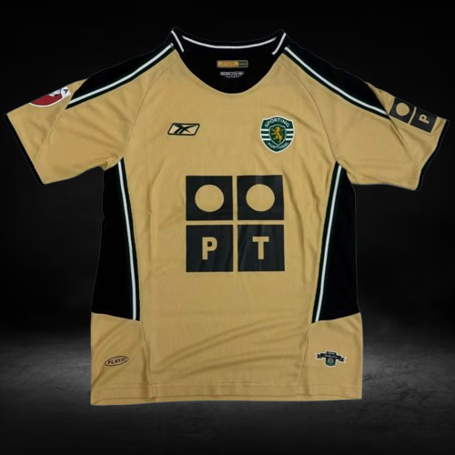 Sporting de Lisboa. Camiseta visitante 2003-2004