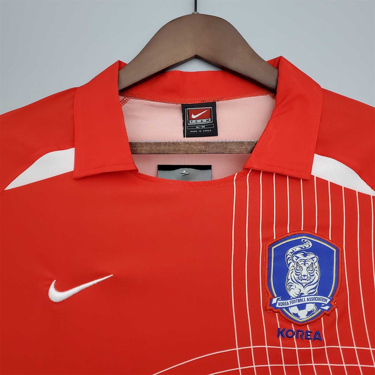 Selección de Corea. Camiseta local 2002