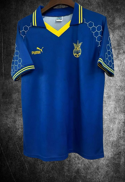 Selección de Ucrania. Camiseta visitante 1998