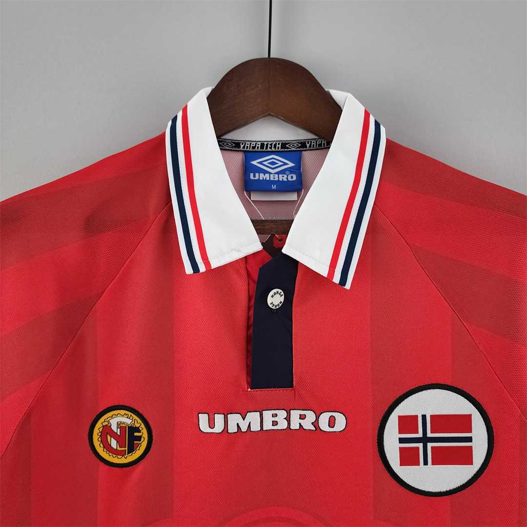 Selección de Noruega. Camiseta Local 1998