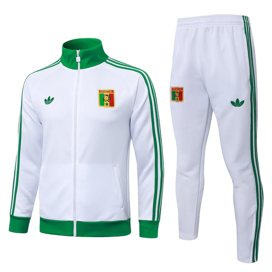 Senegal. Buzo 2026 Blanco (Cierre Completo)