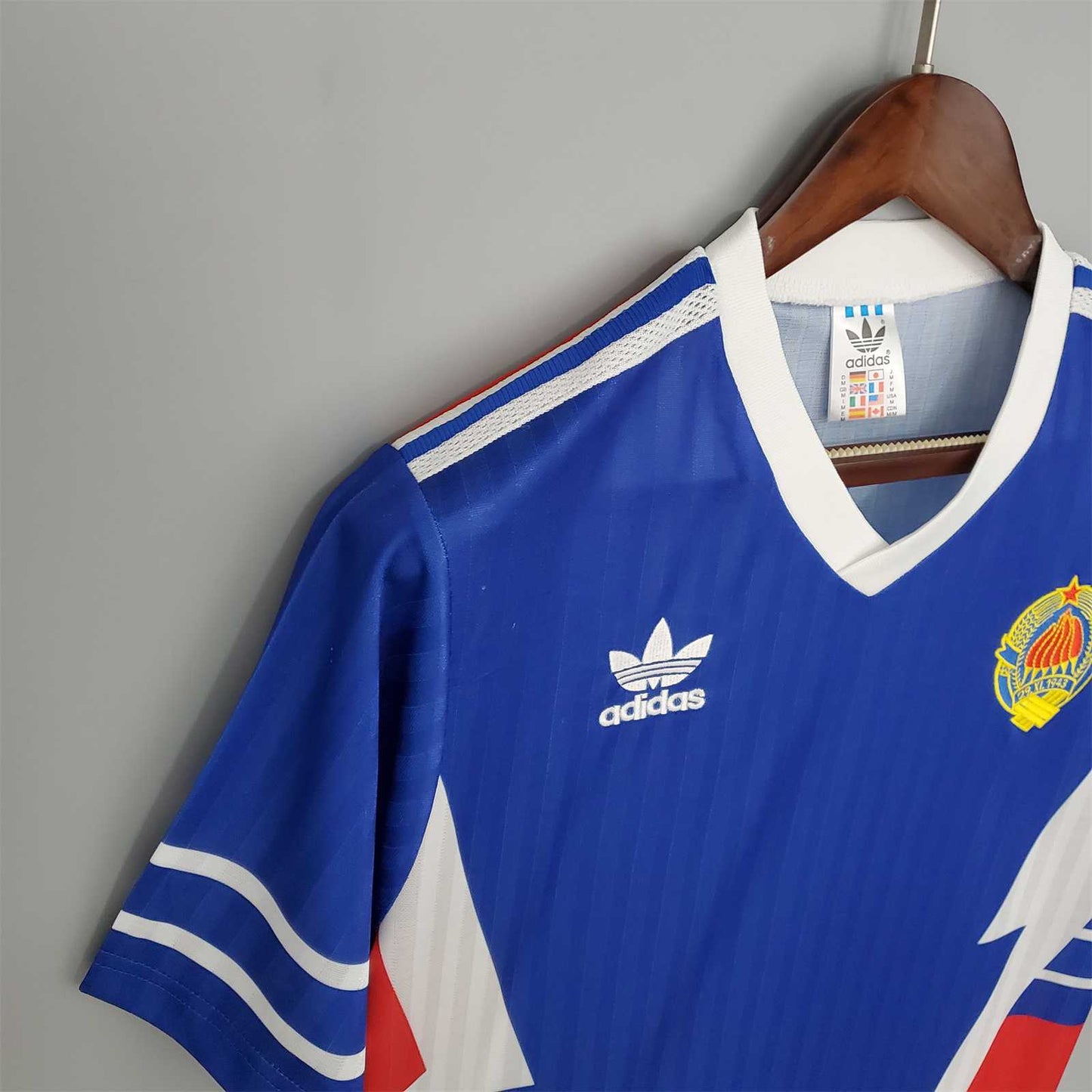 Selección de Yugoslavia. Camiseta local 1990