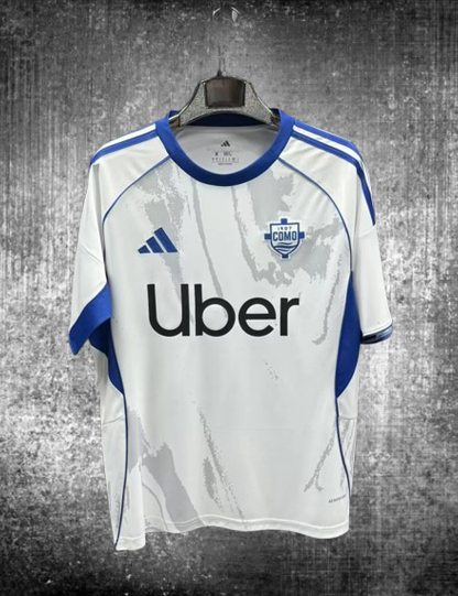 Como. Camiseta visitante 2025-2026