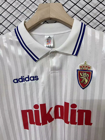 Real Zaragoza. Camiseta local 1995-1996