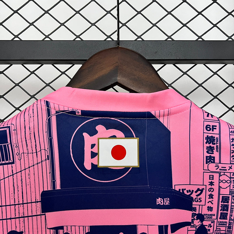 Selección de Japón. Camiseta Pink Special 2024-2025