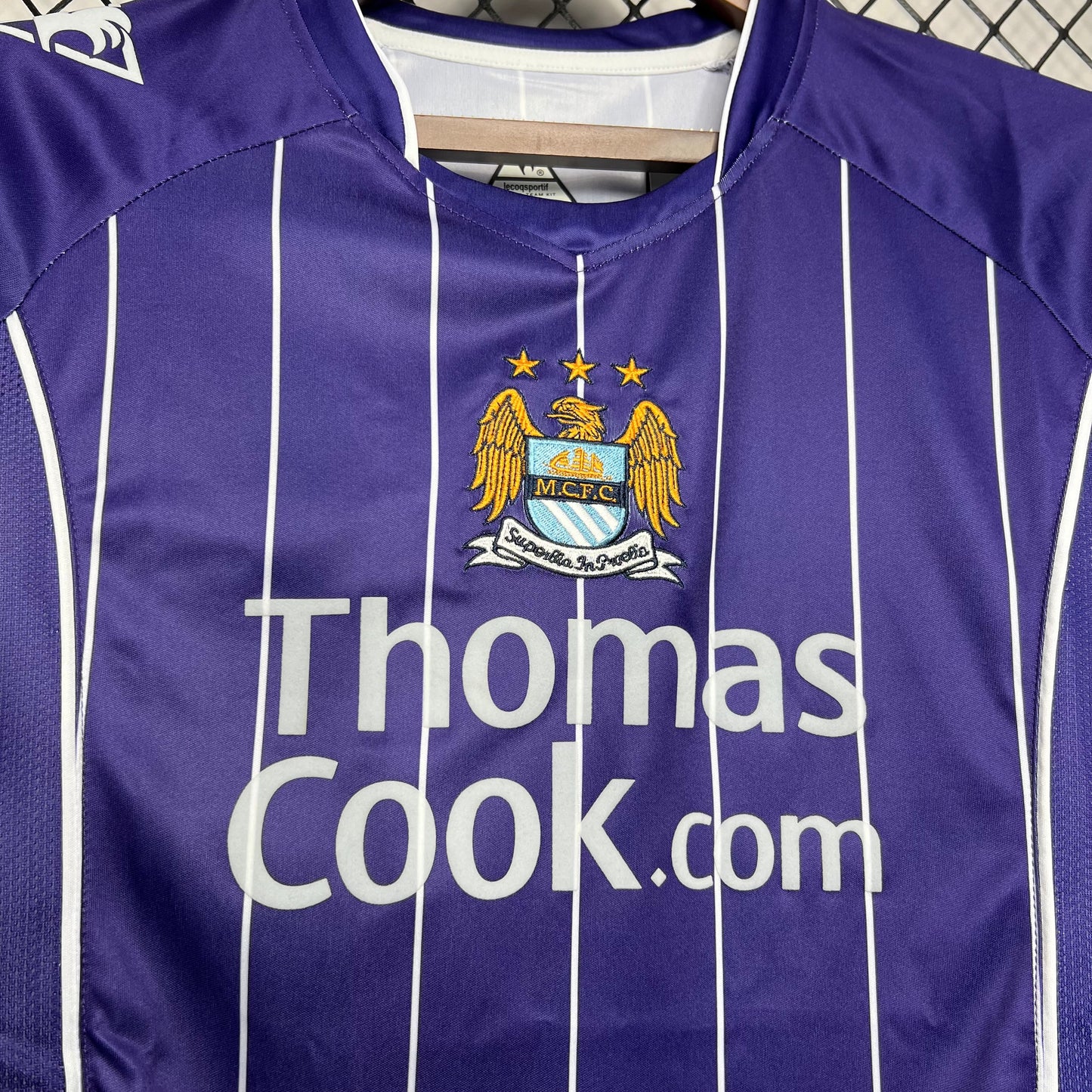 Manchester City. Camiseta visitante 2007-2008