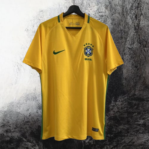 Selección de Brasil. Camiseta local 2016