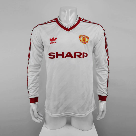 Manchester United. Camiseta visitante 1986-1988