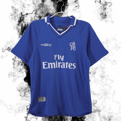 Chelsea. Camiseta local 2001-2003