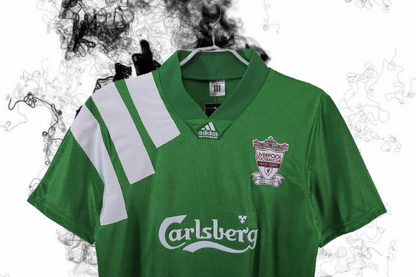 Liverpool. Camiseta visitante 1992-1993