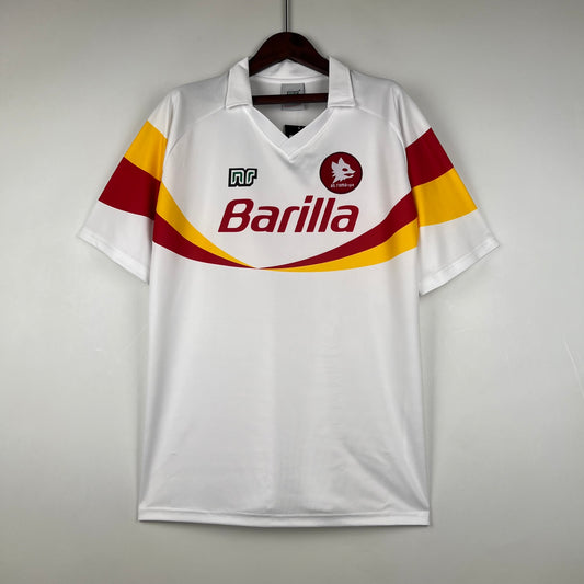 AS Roma. Camiseta visitante 1990-1991