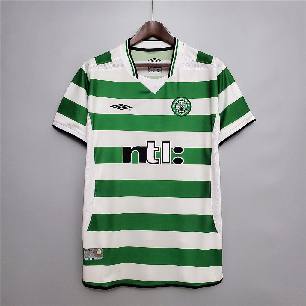 Celtic. Camiseta local 2001-2003