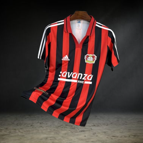 Bayer Leverkusen. Camiseta local 2000-2001