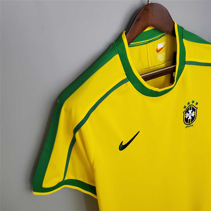 Selección de Brasil. Camiseta local 1998