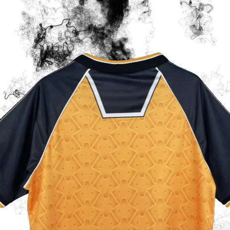 Wolverhampton. Camiseta local 1996-1998