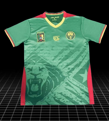 Selección de Camerún. Camiseta local 2026 (Sin Estampado)