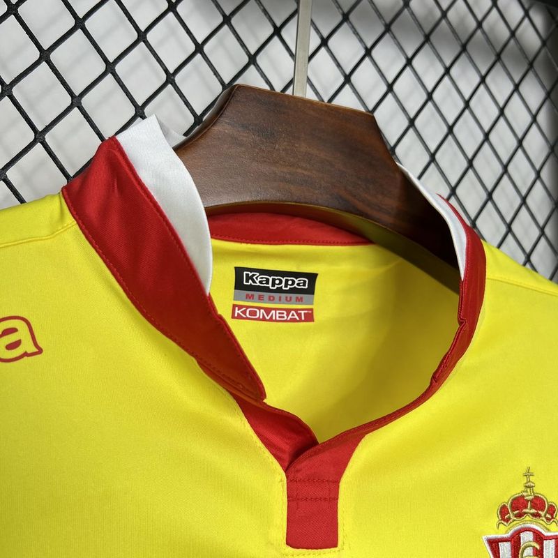 Sporting de Gijon. Camiseta visitante 2015-2016