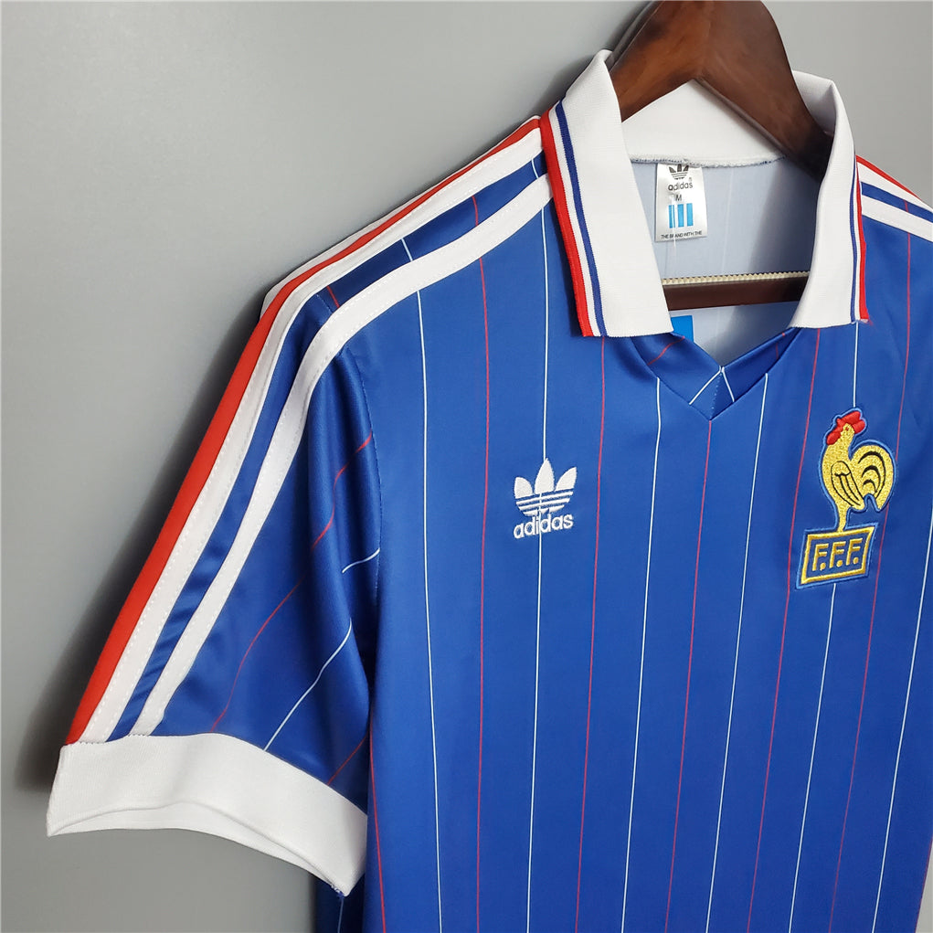 Selección de Francia. Camiseta local 1982