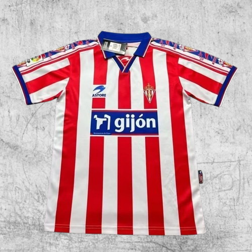 Sporting de Gijon. Camiseta local 1999-2000
