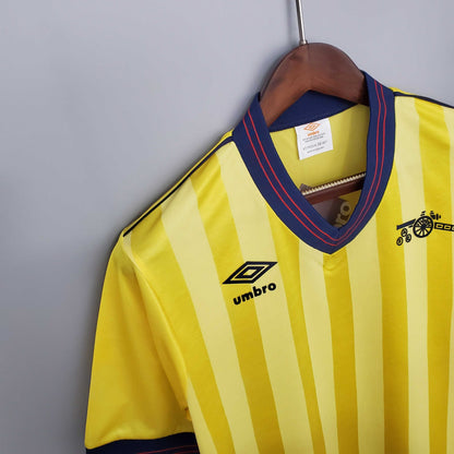 Arsenal. Camiseta visitante 1983-1986