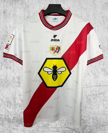 Rayo Vallecano. Camiseta local 1999-2000
